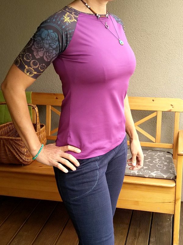 Sportovní tričko Růže noci - Image 6