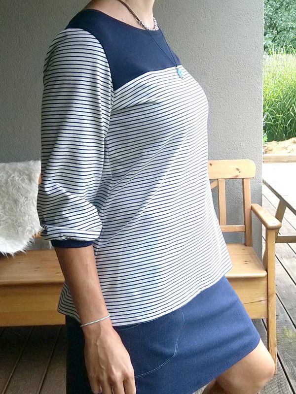 Proužkovaná halenka - Image 3