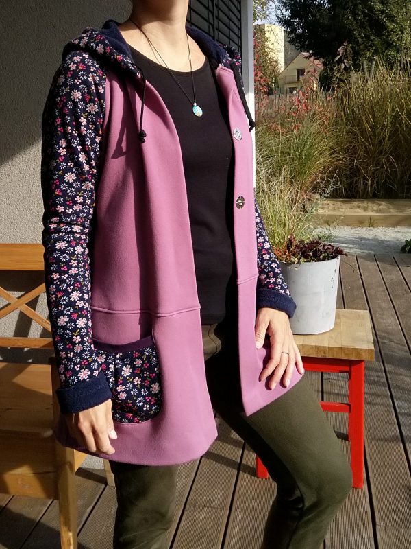Podzimní kabátek s kytkami - Image 6