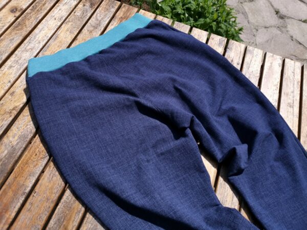 Capri modrý jeans - Image 10