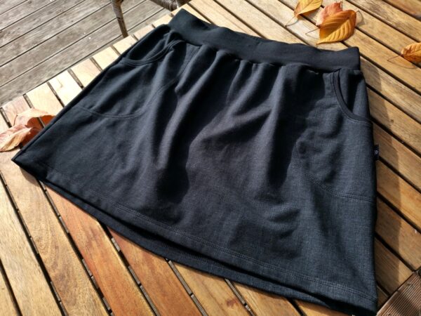Černá jeans sukně - Image 5