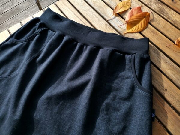 Černá jeans sukně - Image 6