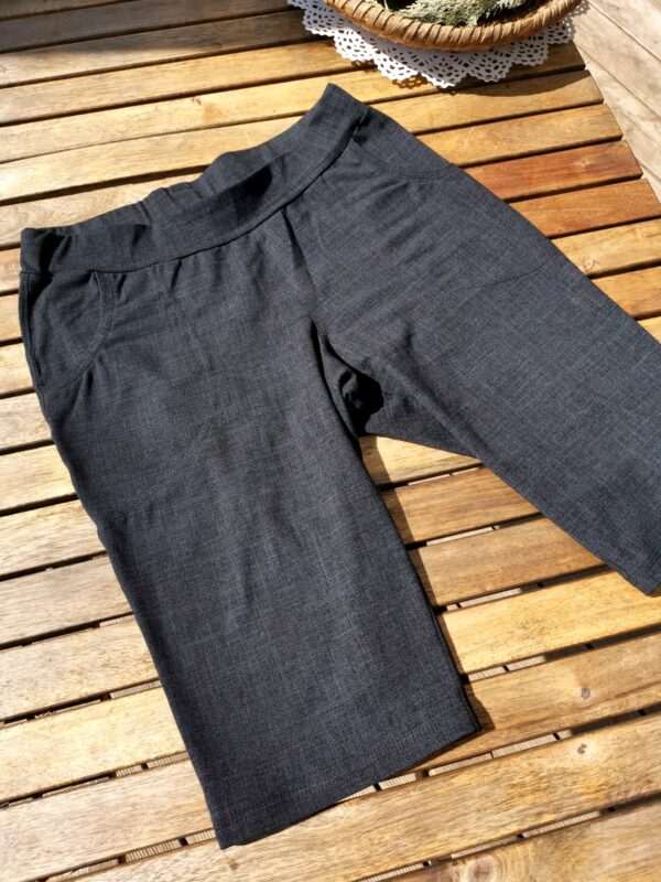 Černé jeans kraťasy - Image 4