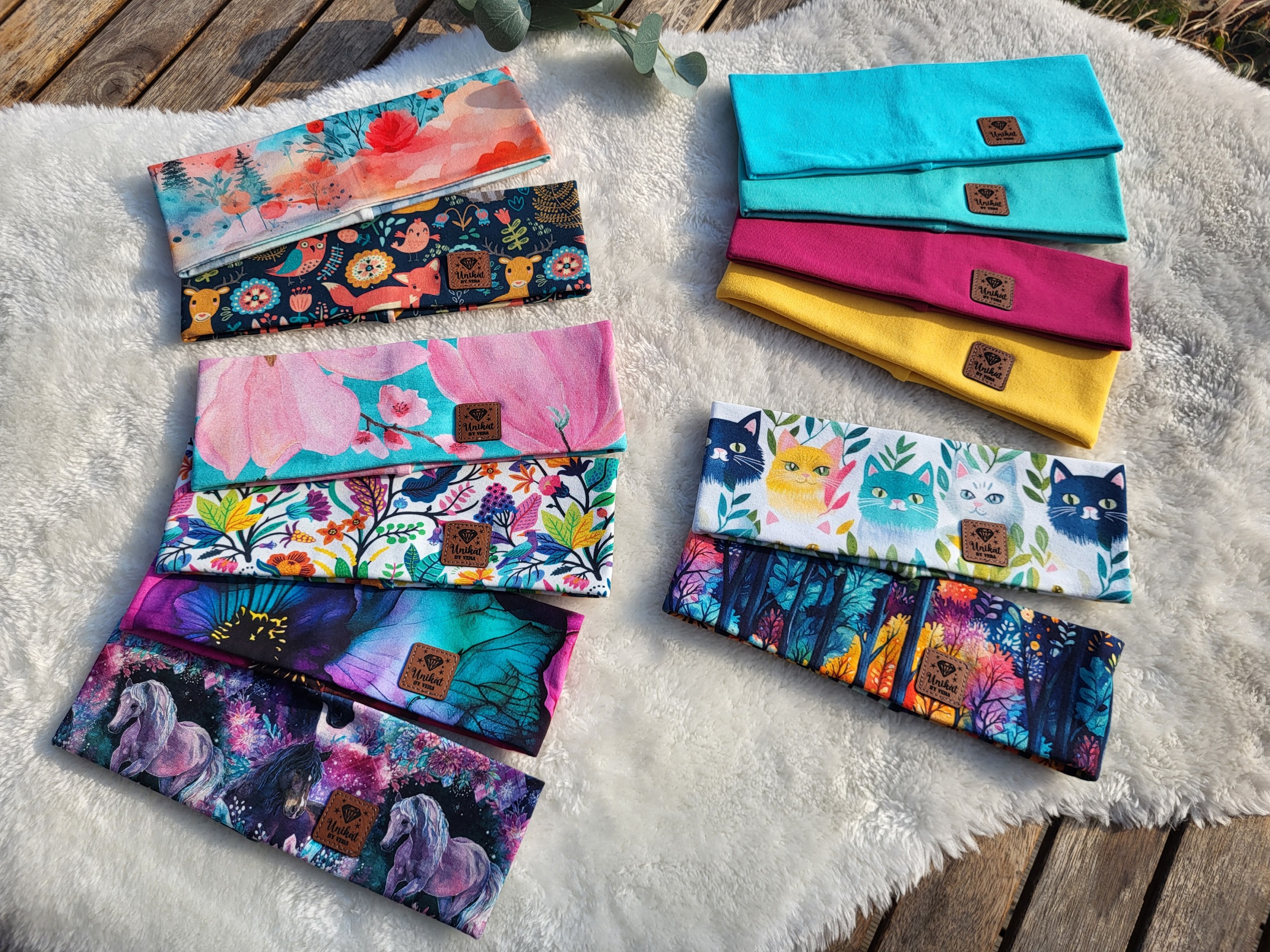 Dětské veselé čelenky